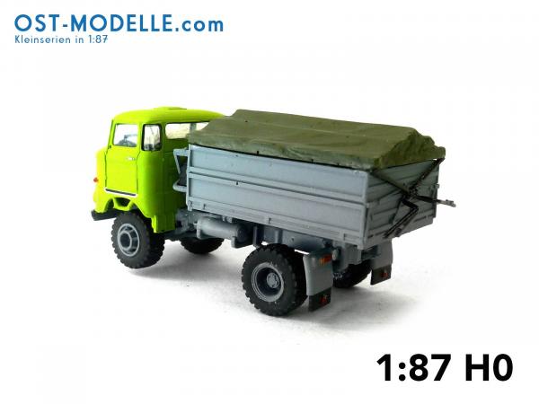 IFA W50LA ND 2-Seitenkipper offener Plane